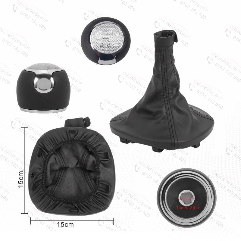 Nuca piele Alfa Romeo Mito in 6 viteze cu manson schimbator